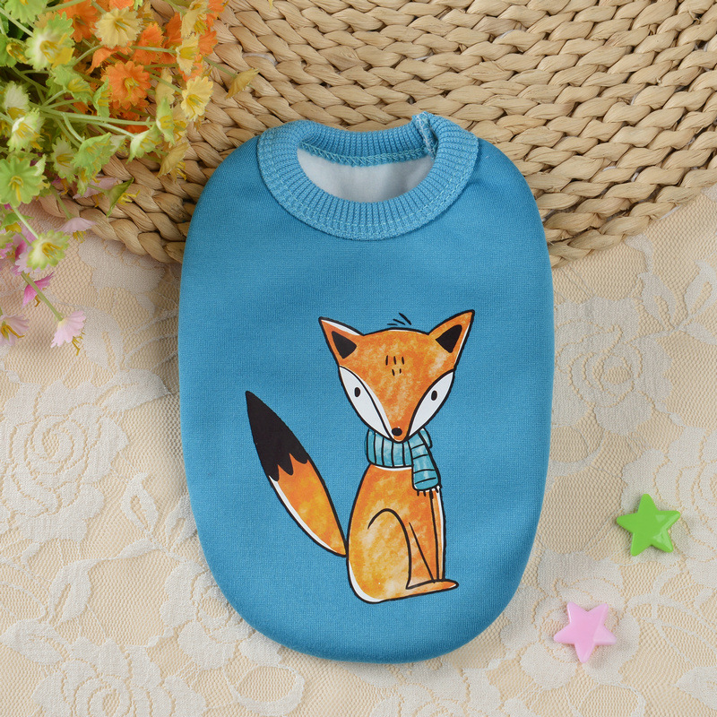 Bluza Flausata, Vulpita, Albastra #HC1868 - imagine 2