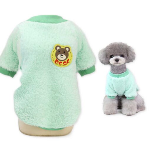 Bluza Pufoasa Bear - Verde deschis #HC777
