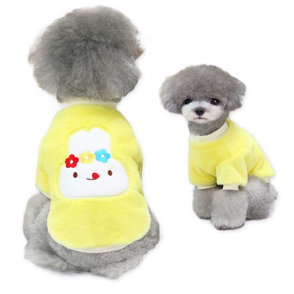 Bluza Pufoasa, Iepuras - Galbena #HC760