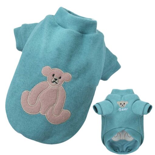 Bluza cu Ursulet, Turcoaz #HC878