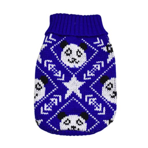 Pulover Tricotat - Albastru #HC1915