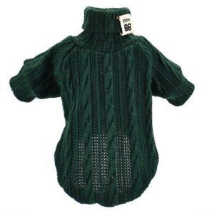 Pulover Tricotat, Verde #HC626
