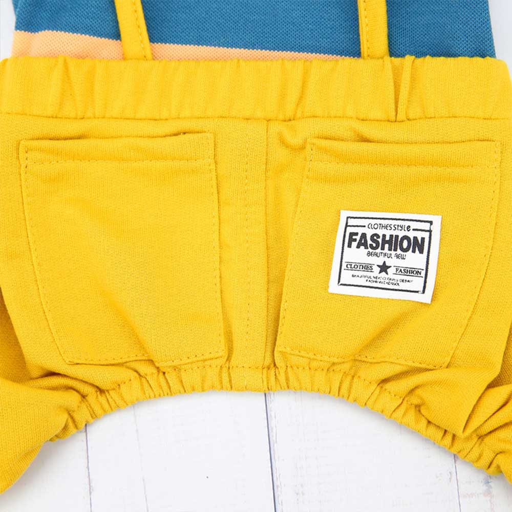 Salopeta Casual - Galbena #HC1453 - imagine 4