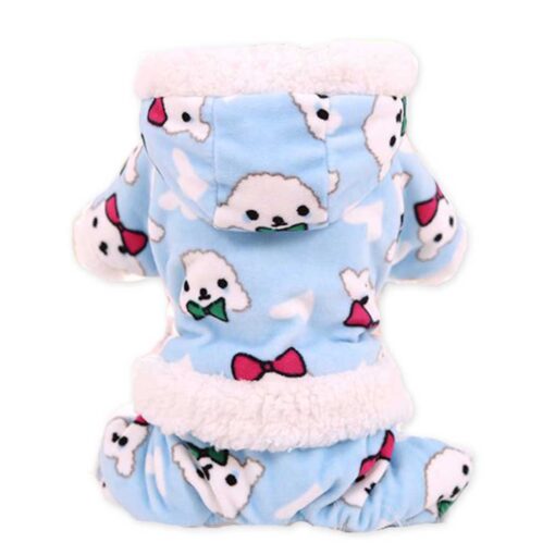 Salopeta imblanita, Pufoasa, Albastra #HC558