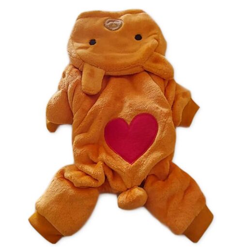 Salopeta Imblanita, Ursulet - Portocalie #HC929