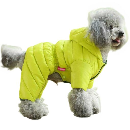 Salopeta Impermeabila, Matlasata, Gluga, Verde Lamaie #HC1370