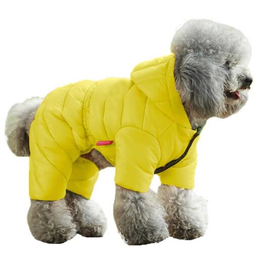 Salopeta Impermeabila, Matlasata, Gluga, Galbena #HC1372