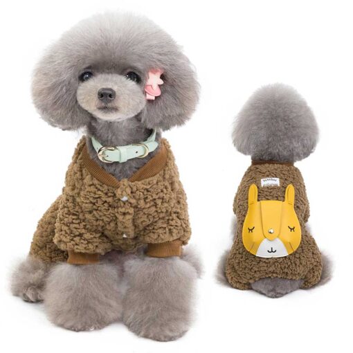 Salopeta Pufoasa cu Ghiozdanel, Maro #HC181