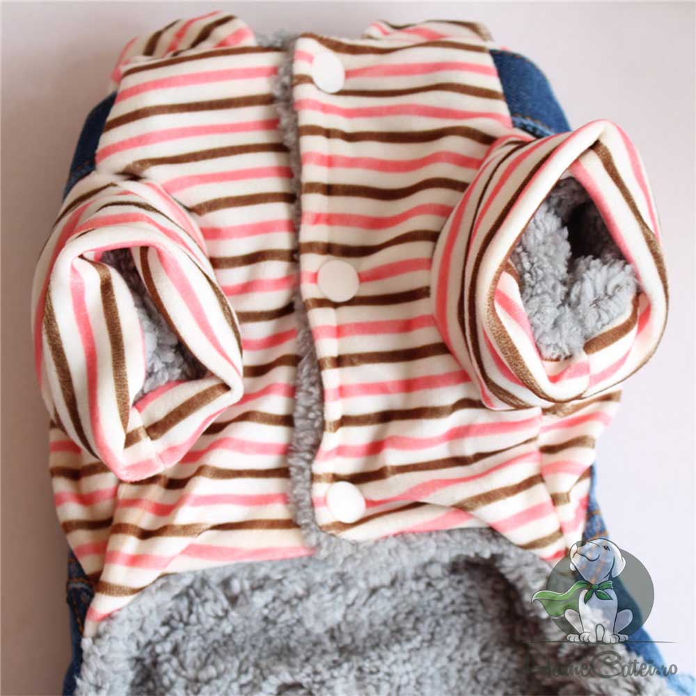 Salopeta de Blugi - Imblanita #HC1003 - imagine 5