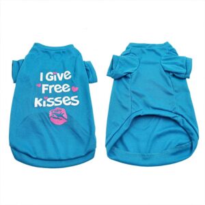 Tricou – Free Kisses – Albastru #HC1040