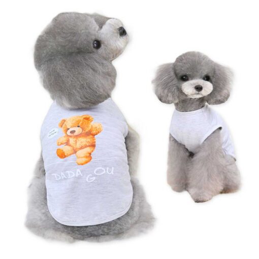 Tricou pentru catei - Gri #HC1115