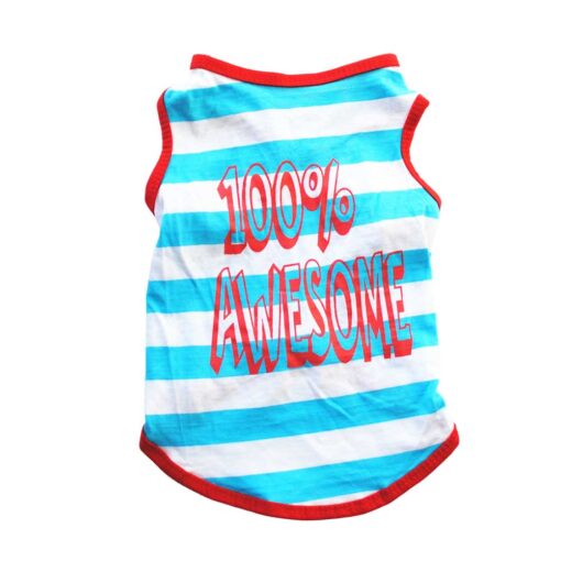 Tricou pentru catei - 100% Awesome - #HC1125