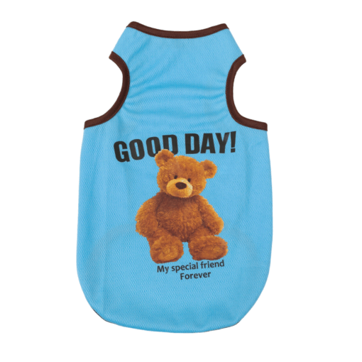 Tricou pentru catei - Good Day - Albastru #HC1631