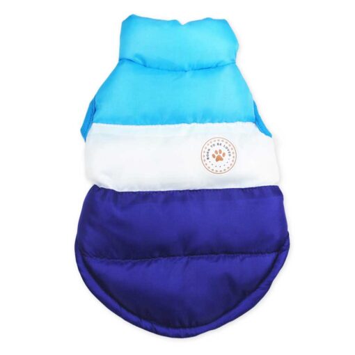 Vesta impermeabila, Albastru/Alb/Bleumarin #HC337