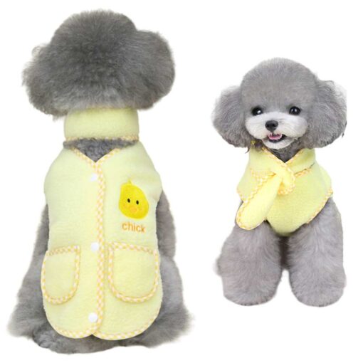 Vesta Casual + Fular, Galben #HC1380