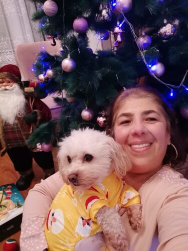 Salopeta Pijama - Model Craciun - Mos Craciun #HC429 photo review