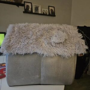 Casuta textila pentru caini si pisici, Pliabila, Gri #PC17 photo review