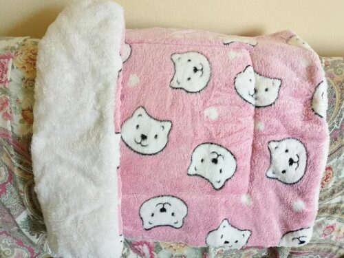 Covoras moale pentru caini si pisici, Fleece #PC93 photo review