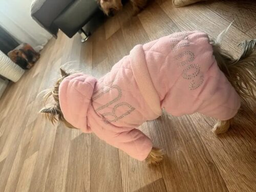 Salopeta Catifea, Imblanita, Buffy Couture, Roz #HC402 photo review