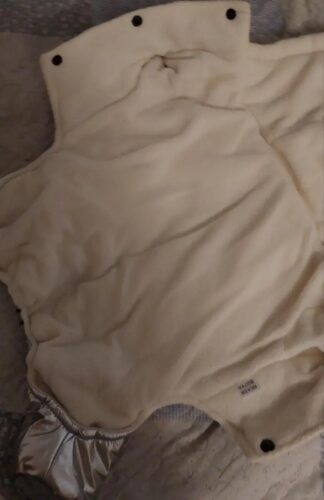 Salopeta imblanita, Impermeabila, Gluga, Inel pentru Lesa, Argintiu #HC1793 photo review